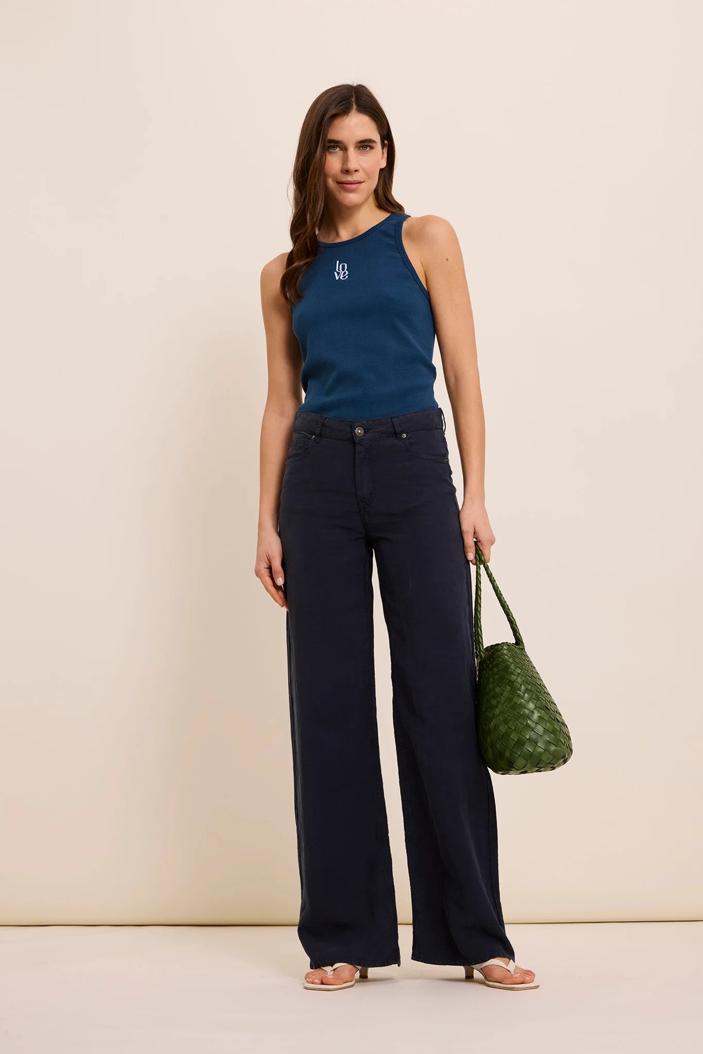 Five Jeans Joan Trousers in Navy