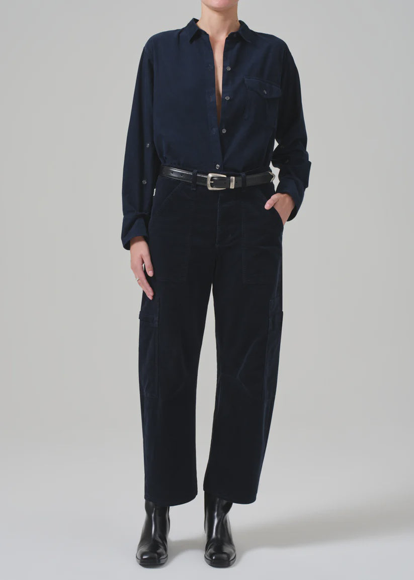 COH Marcelle Cargo in Navy Corduroy
