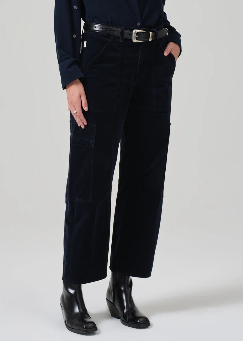COH Marcelle Cargo in Navy Corduroy