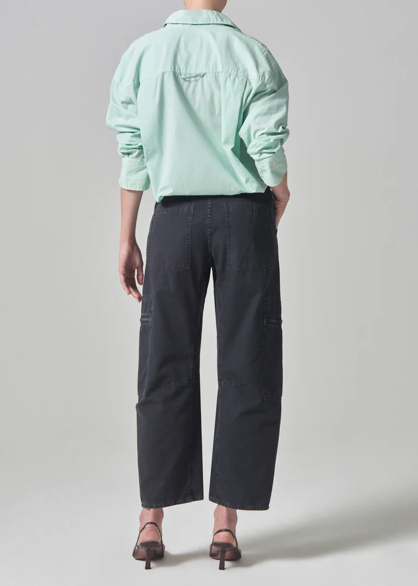 Citizens of Humanity Marcelle Cargo in Washed Black