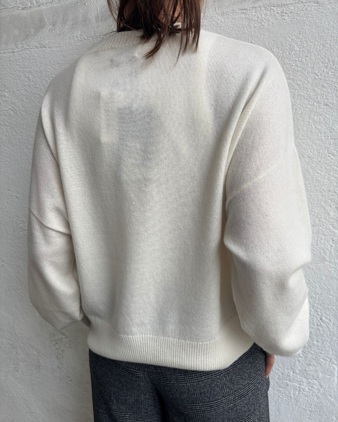 PARK Boyfriend Jumper - Angora