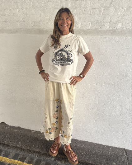 Marant Etoile Zewel Tee - Ecru
