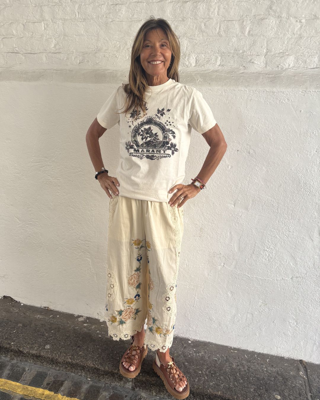Marant Etoile Zewel Tee - Ecru