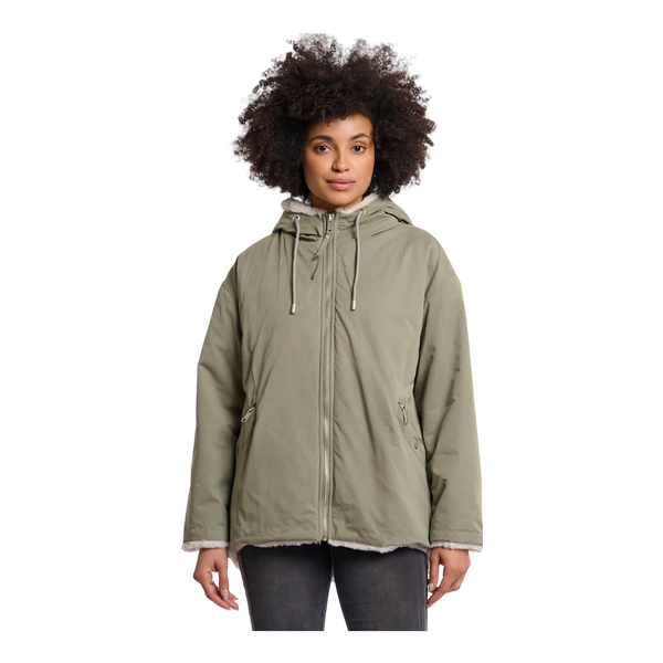 Rino & Pelle Ines Reversible Jacket in Green Ash – shopatanna