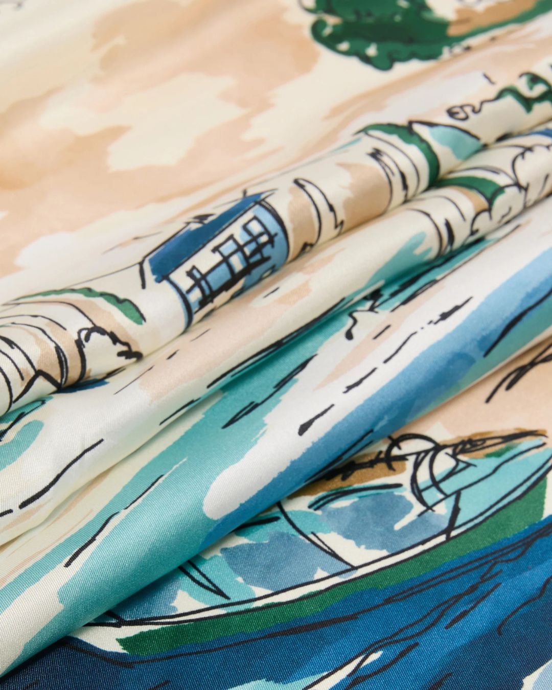 Weekend Max Mara Aonesto Silk Printed Scarf