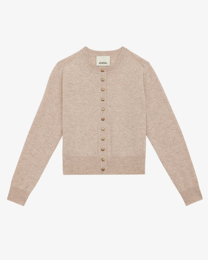 IM Odie Cardi in Multi Beige