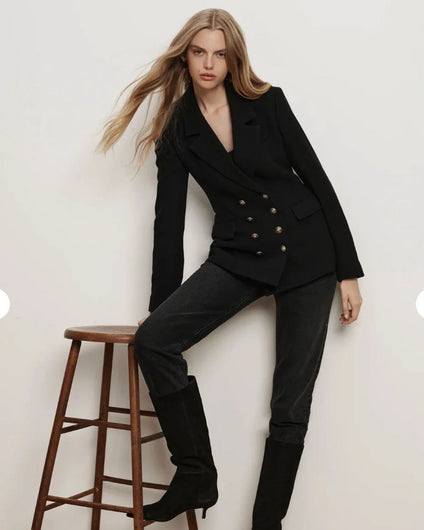 Veronica Beard Claude Dickey Jacket in Black