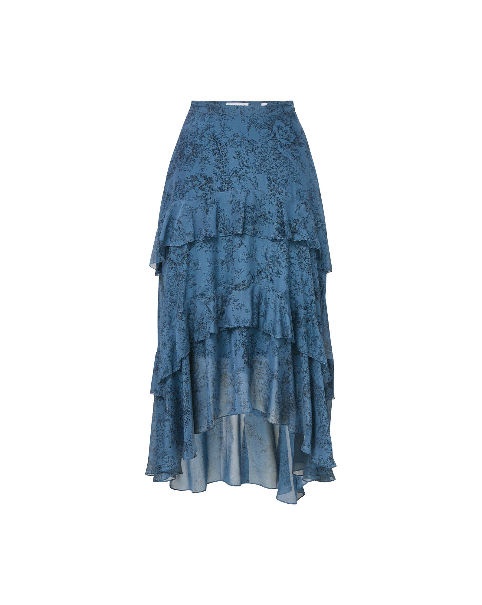 Veronica Beard Graeme Skirt in Blue