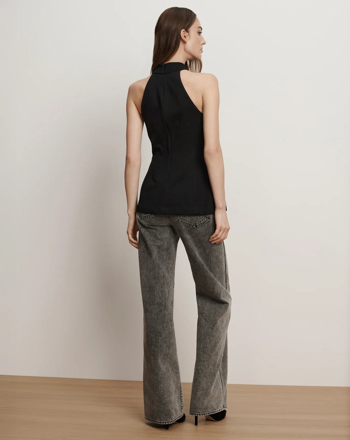 Veronica Beard Johanne Top in Black