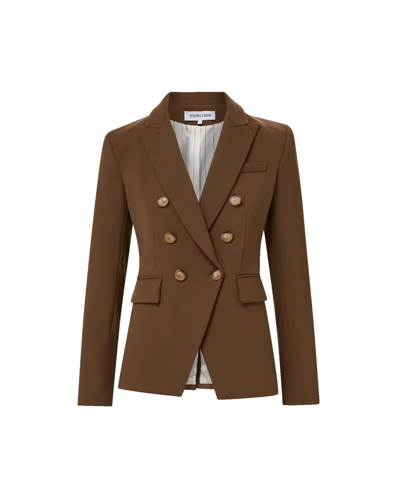 Veronica Beard Miller Dickey Jacket in Walnut