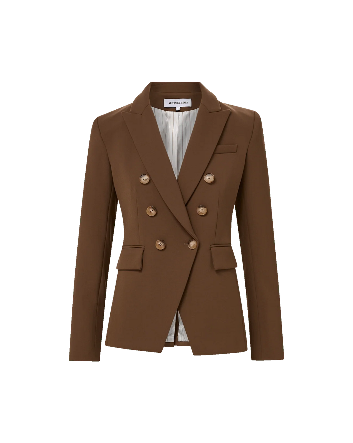 Veronica Beard Miller Dickey Jacket in Walnut