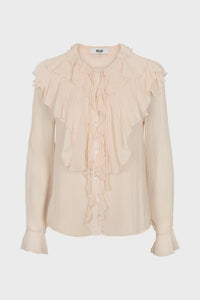 You added <b><u>Moliin Angel Ruffle Blouse in Hushed Violet</u></b> to your cart.