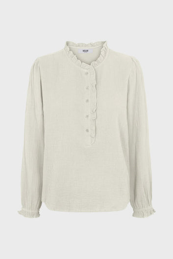 Moliin Harlem Shirt in Cloud Dancer