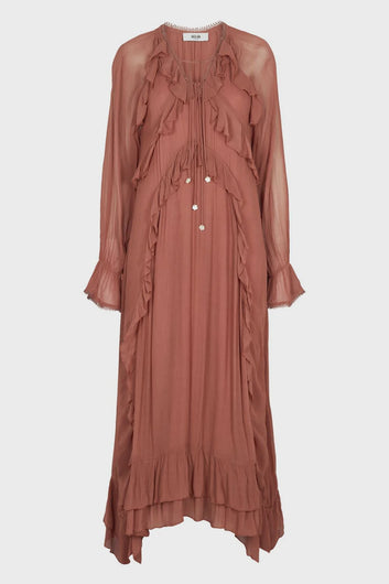 Moliin Beatrice Dress in Henna