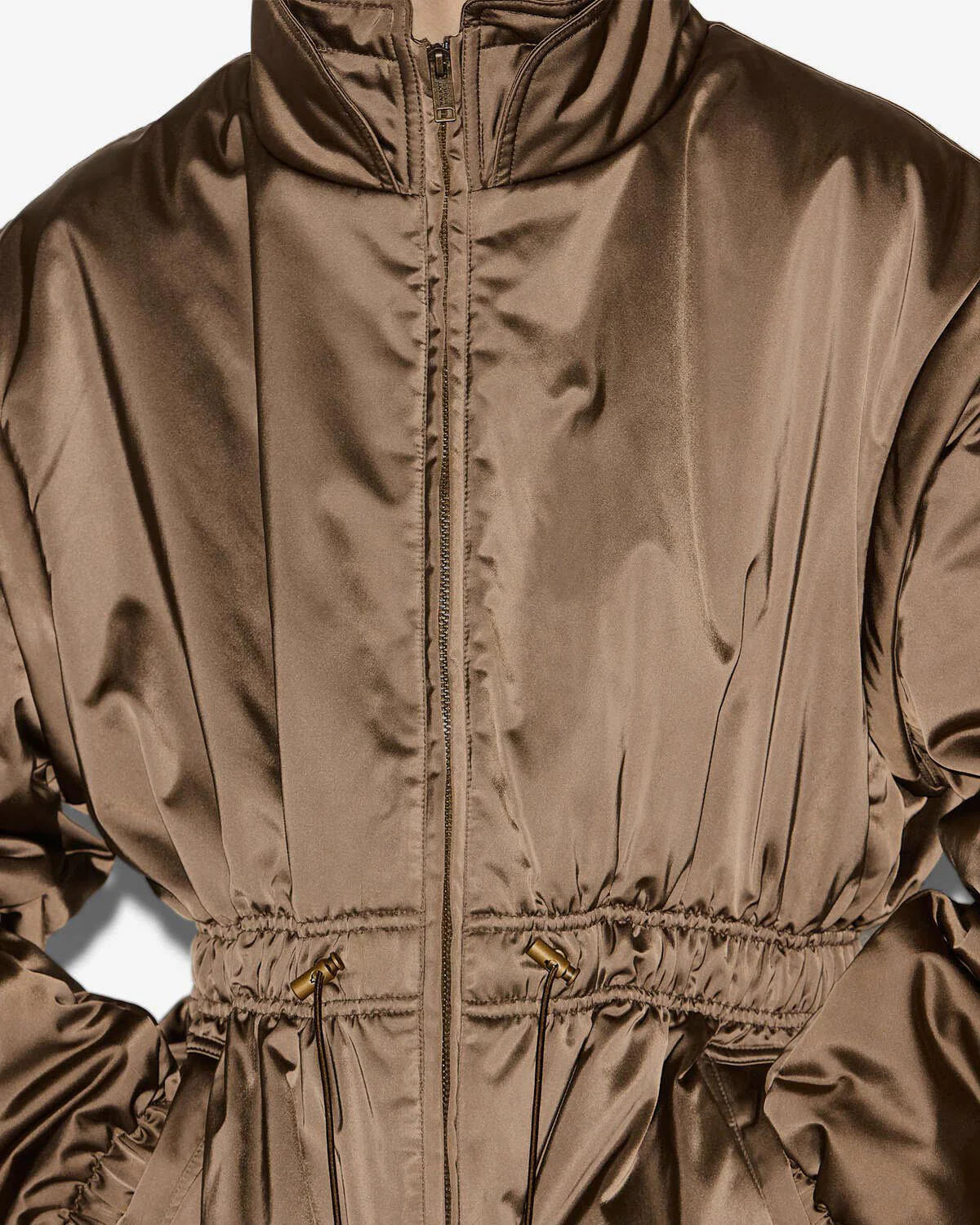 Marant Etoile Dastyni Coat in Khaki