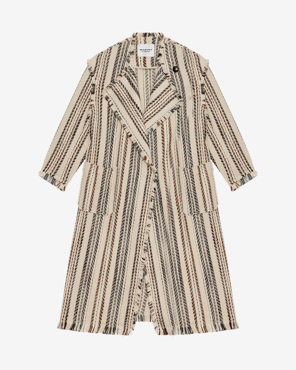 Marant Etoile Inita Coat in Ecru