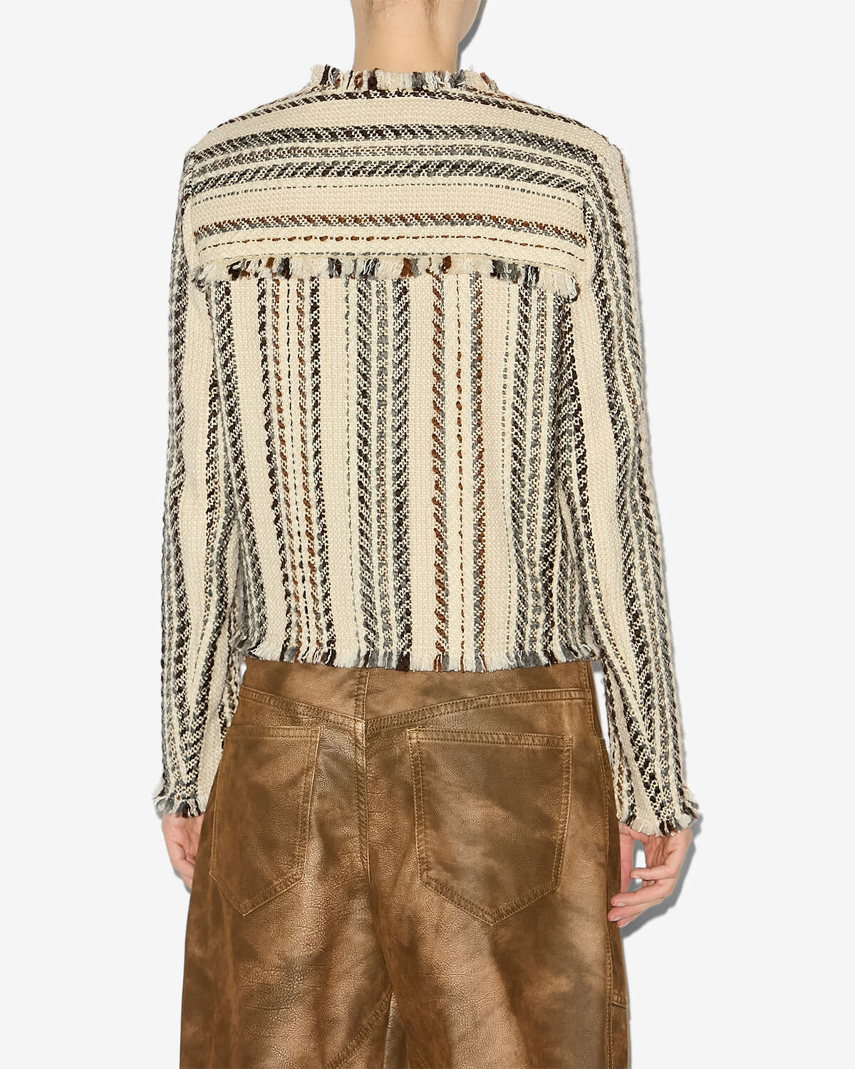 Marant Etoile Izaria Jacket in Ecru