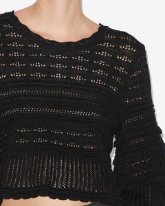 You added <b><u>Marant Etoile Azelia Openwork Top in Black</u></b> to your cart.
