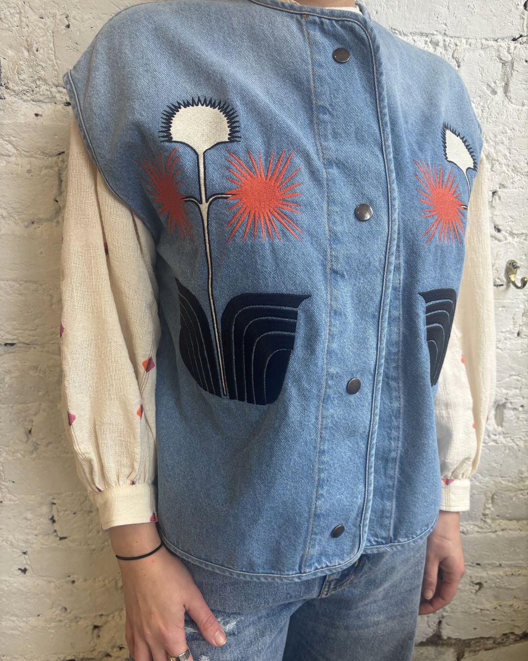 Tinsels Etzio On Blue SL Denim Jacket