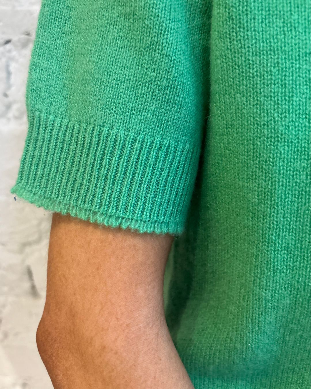 Jumper 1234 Distressed T-Shirt in Fresh Green