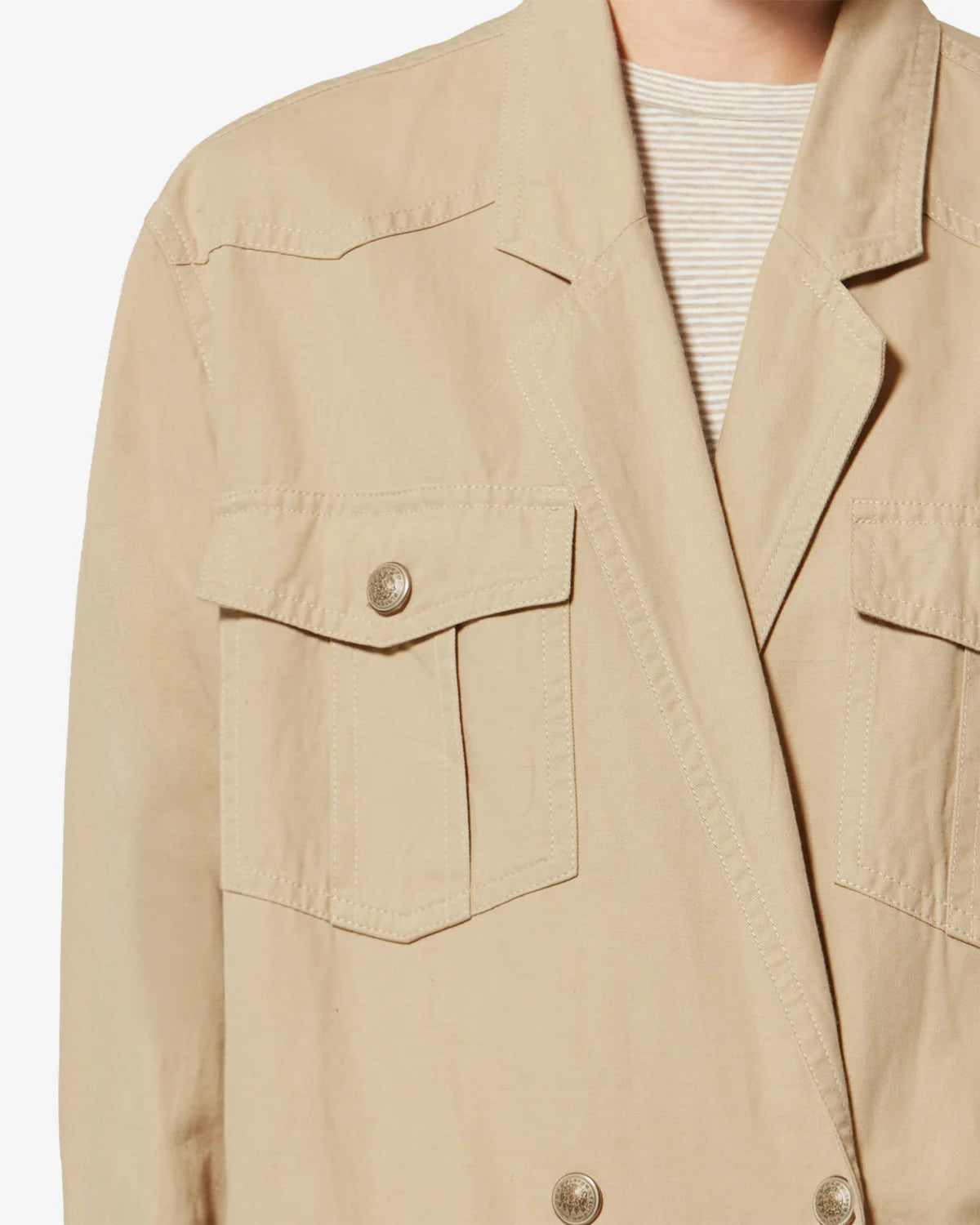 Marant Etoile Nevala Jacket in Beige