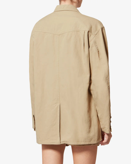 Marant Etoile Nevala Jacket in Beige
