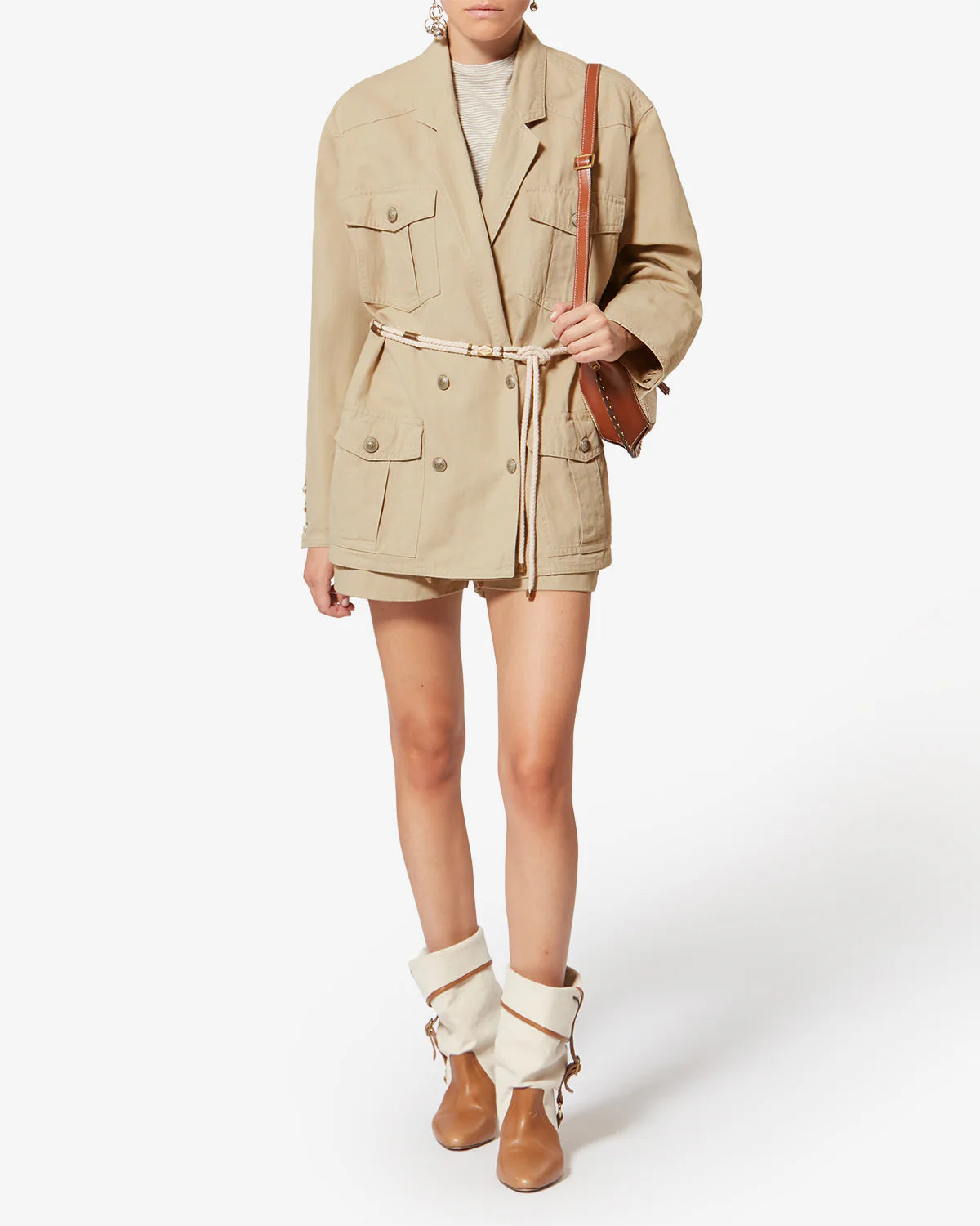 Marant Etoile Nevala Jacket in Beige