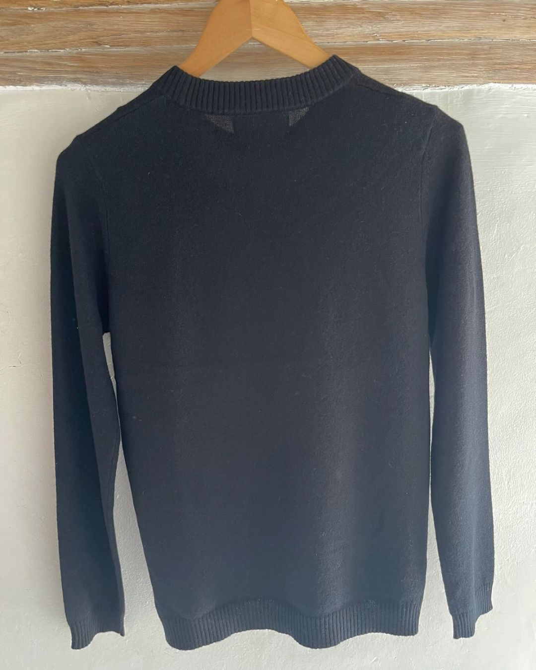Bella Freud Love Jumper - Black, Ivory