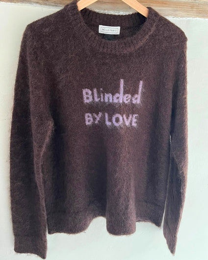 Bella Freud Blinded by Love Jumper - Brown, Lilac