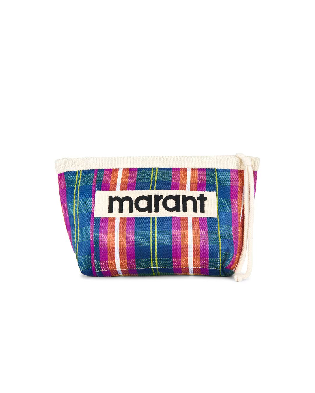 Marant Etoile Powden Pouch in Navy, Orange