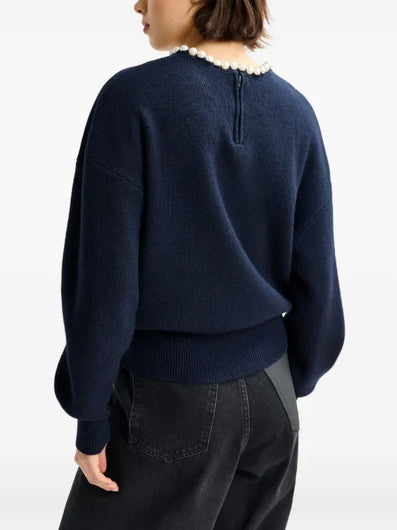 Essentiel Antwerp Inti Pullover in Navy