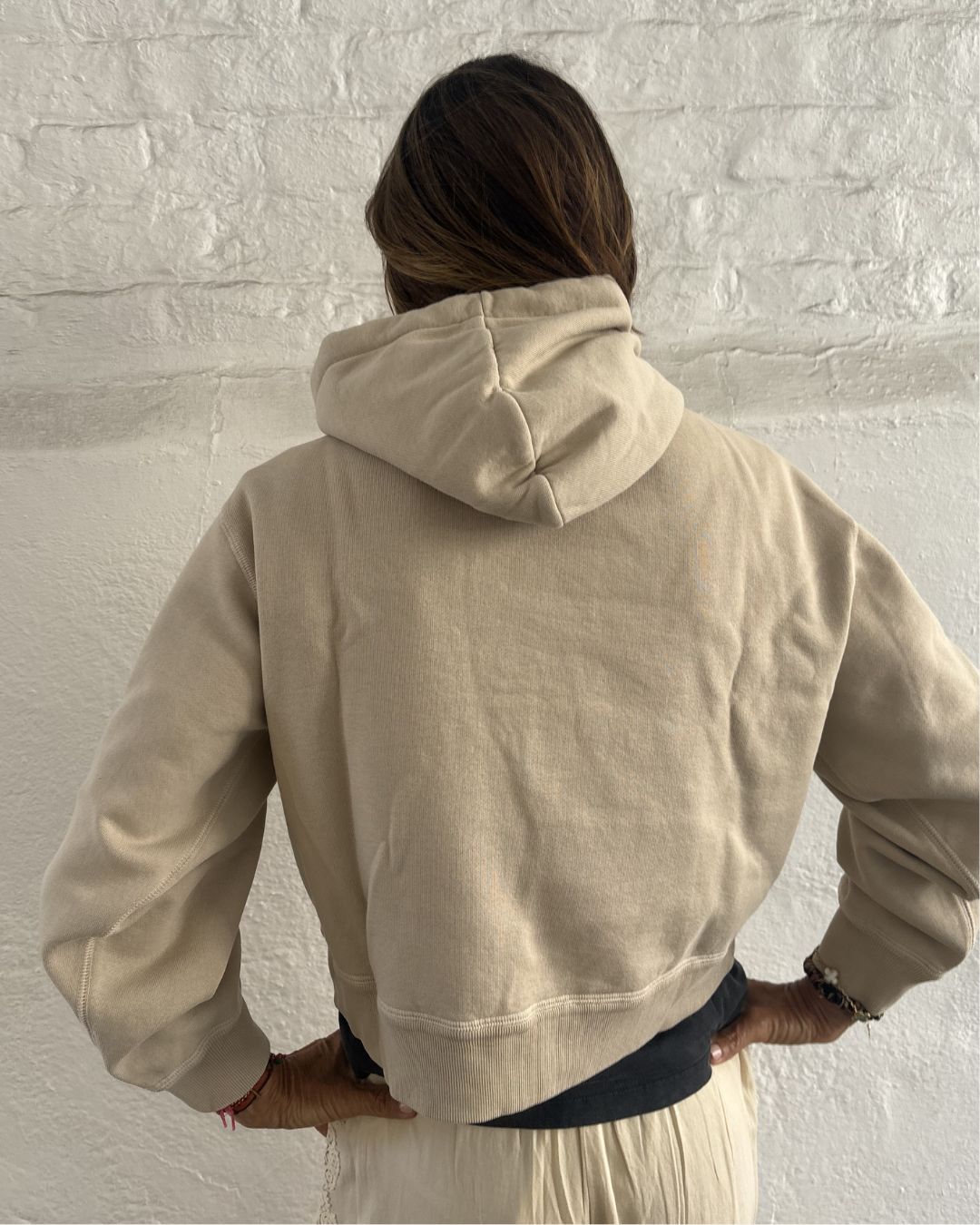 Marant Etoile Salmy Logo Hoodie - Sand