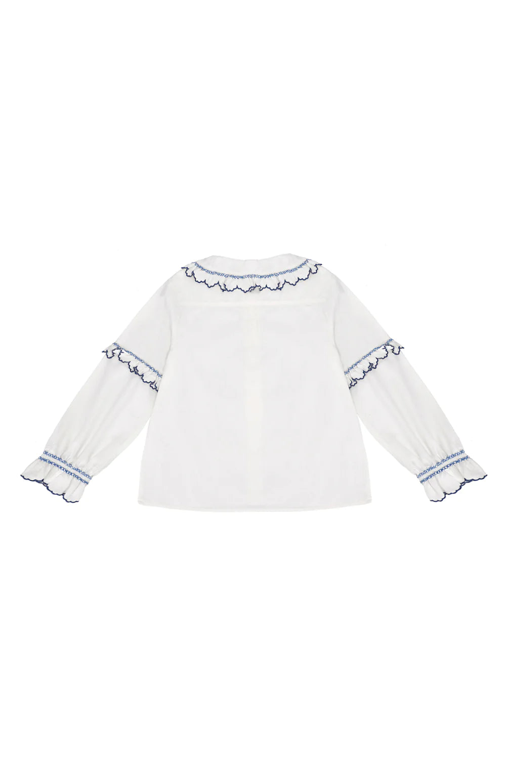 S&M Phoebe Blouse in Ecru