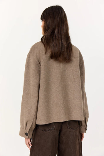 Levete Room Owa Jacket in Biscuit