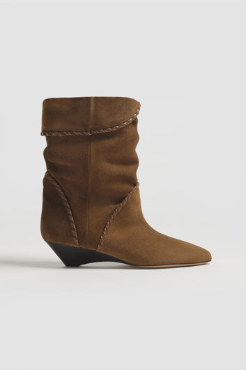 Isabel Marant Edoa Boots in Light Bronze