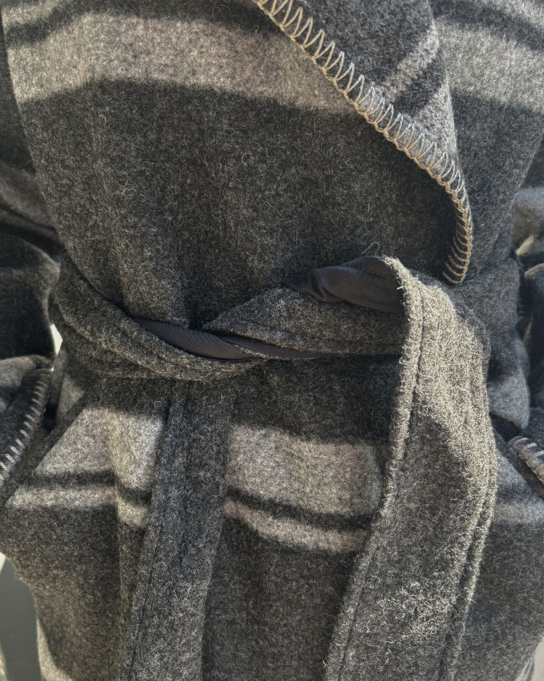 Marant Etoile Brea Stripe Jacket - Anthracite