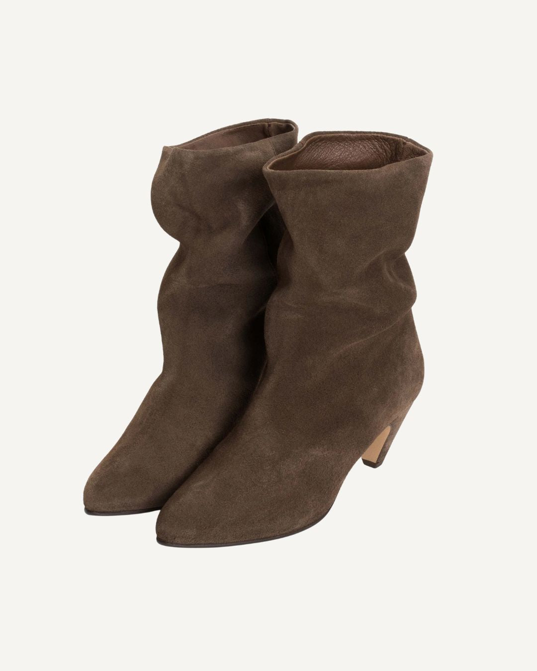 Anoymous Copenhagen Vully 50 Stiletto Short Boot - Coffee Brown