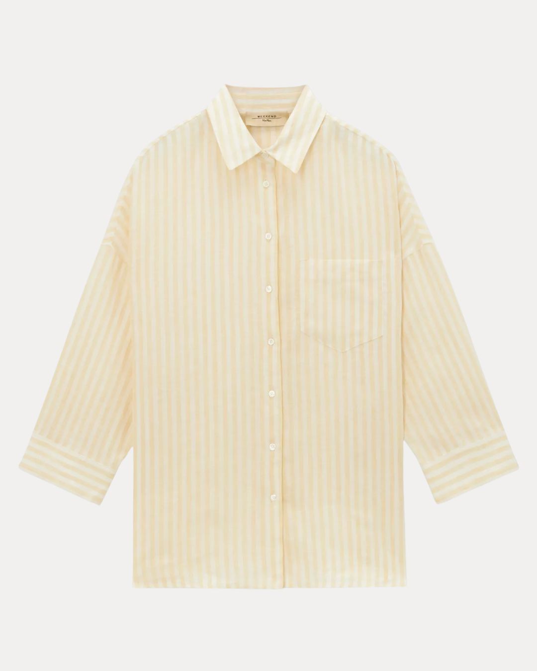 Weekend Maxmara Panetto Shirt in Light Yellow