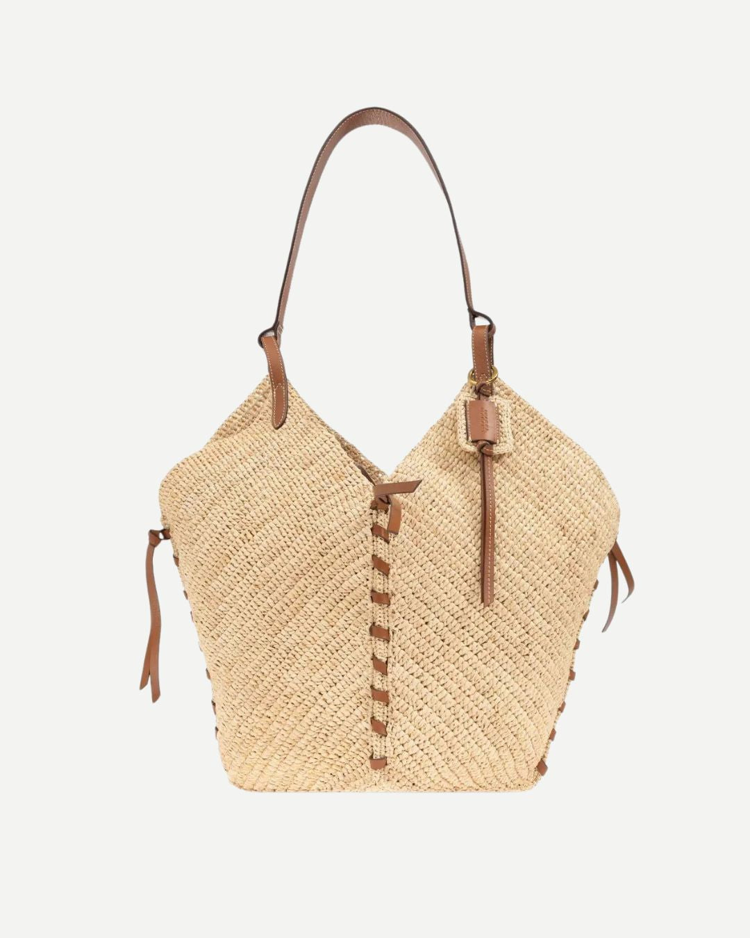 Isabel Marant Tampa Bag in Natural, Cognac
