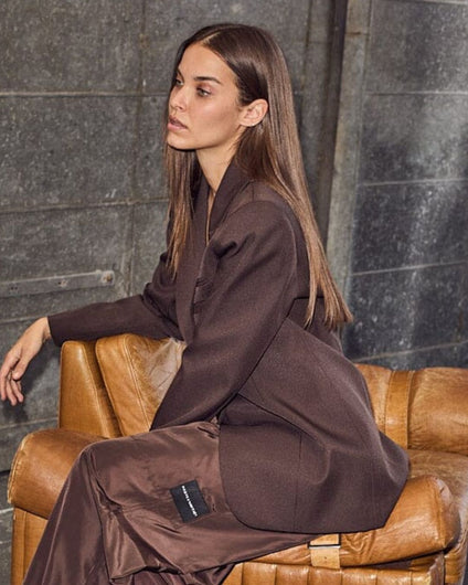 Haute L'Amitié Premiere Blazer in Mocca