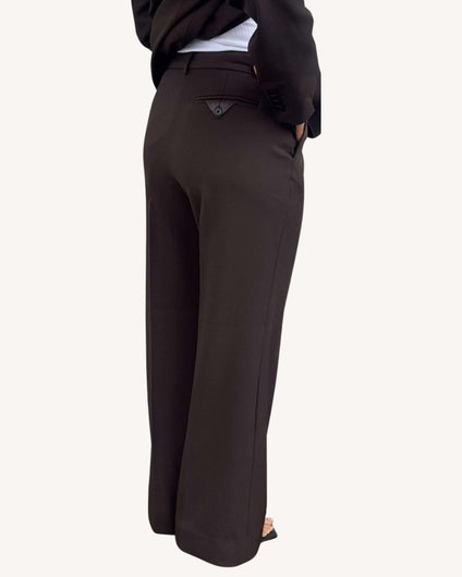 Haute L'Amitié Premier Pant in Mocca