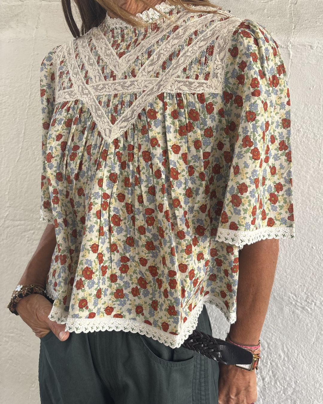 Sea New York Viera Print SL Blouse - Multi