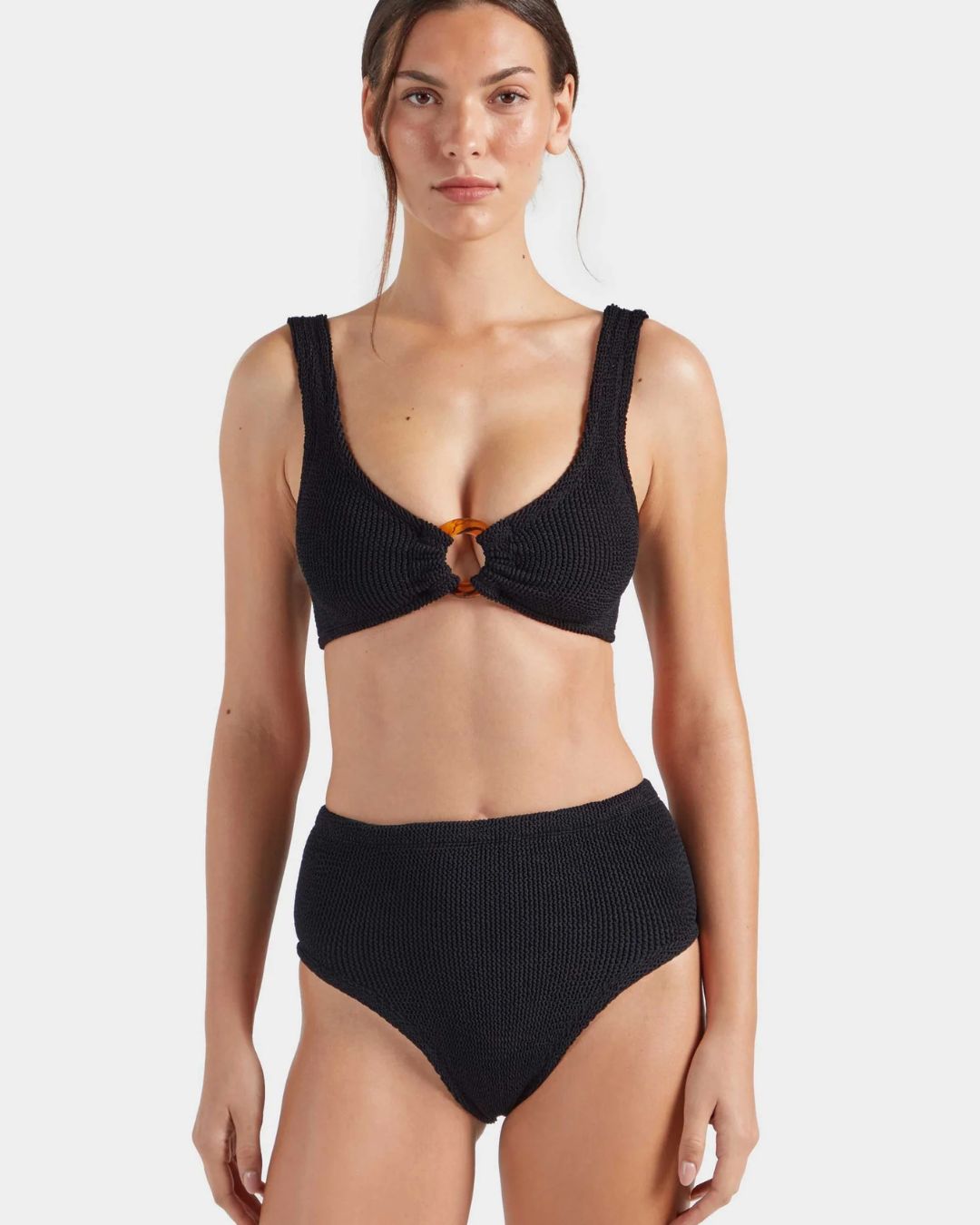 Hunza G Nadine Bikini in Black