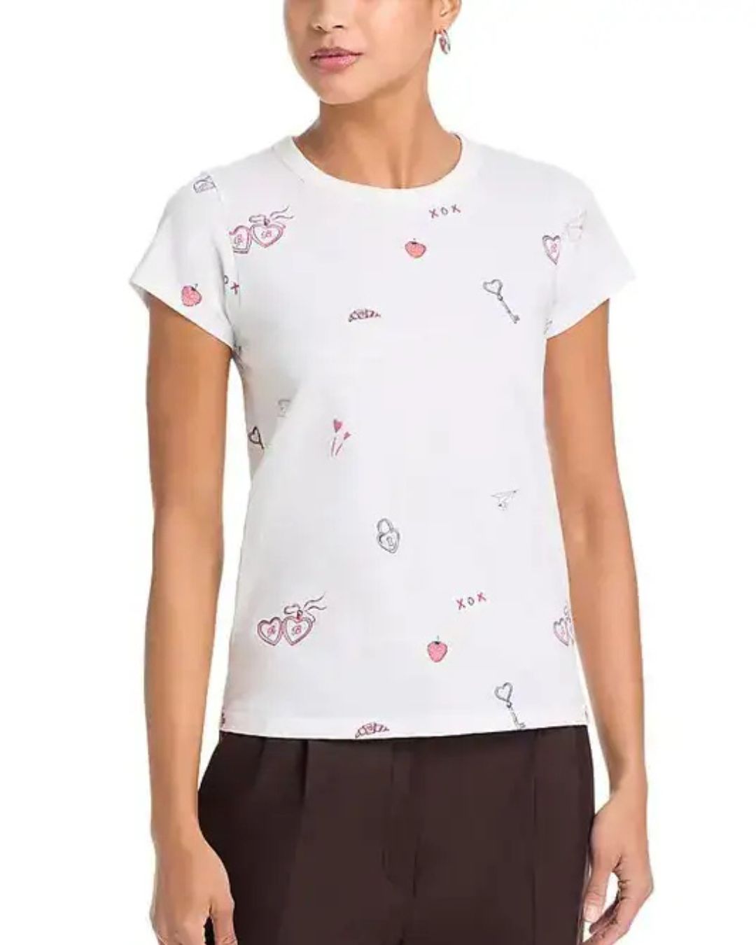 Rag & Bone All Over Valentines Tee