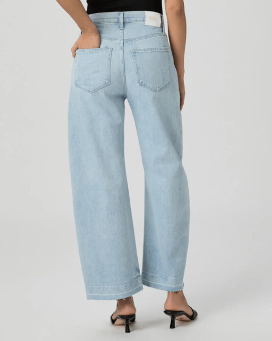 Paige Jeans Arellia Ankle Wide Undone Hem in Fernanda