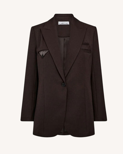 Haute L'Amitié Premiere Blazer in Mocca