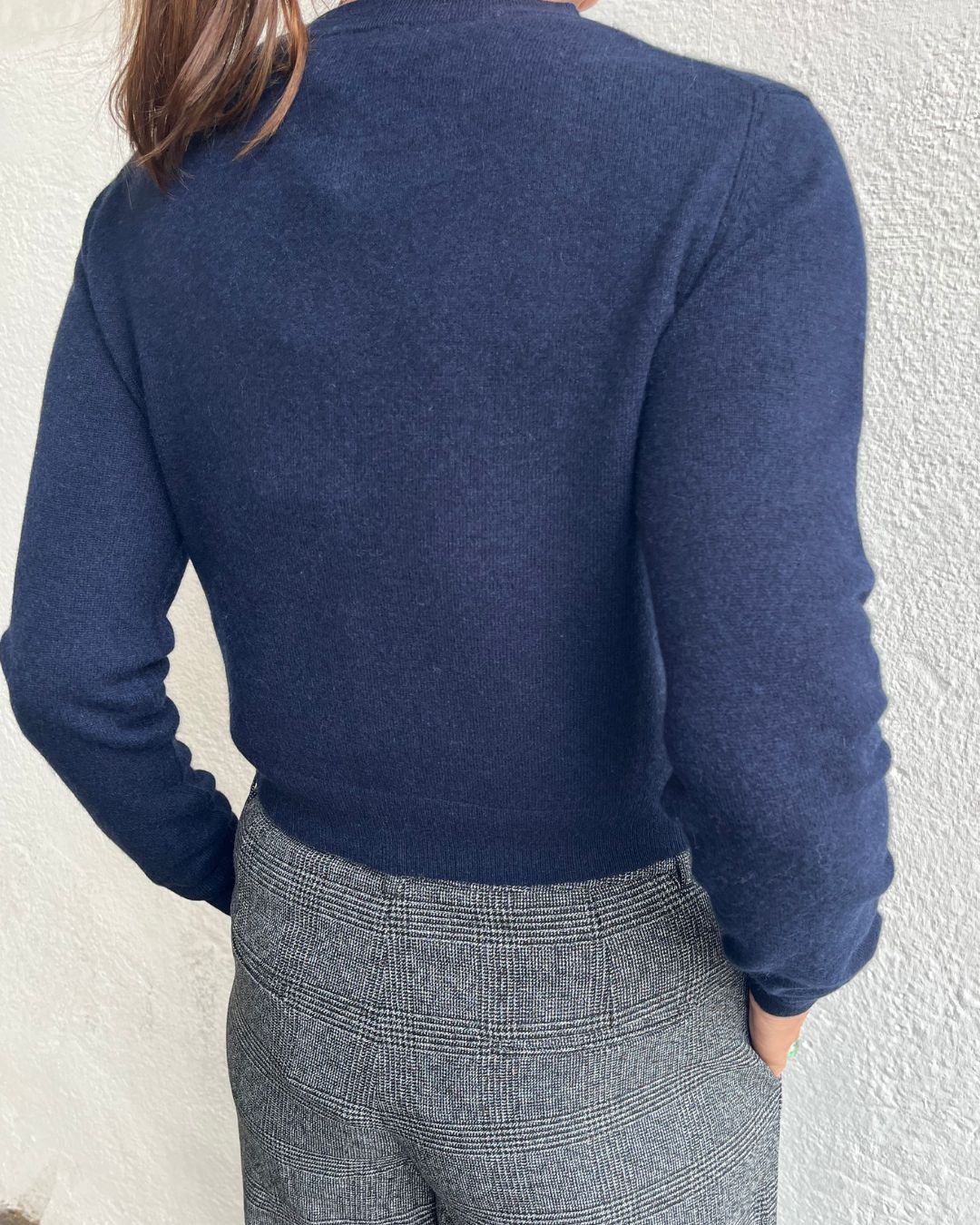 PARK Cashmere Cardigan - Midnight Slate