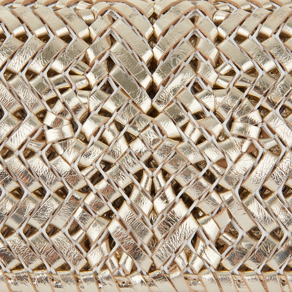 Anya Hindmarch The Neeson Tassel Clutch in Platino