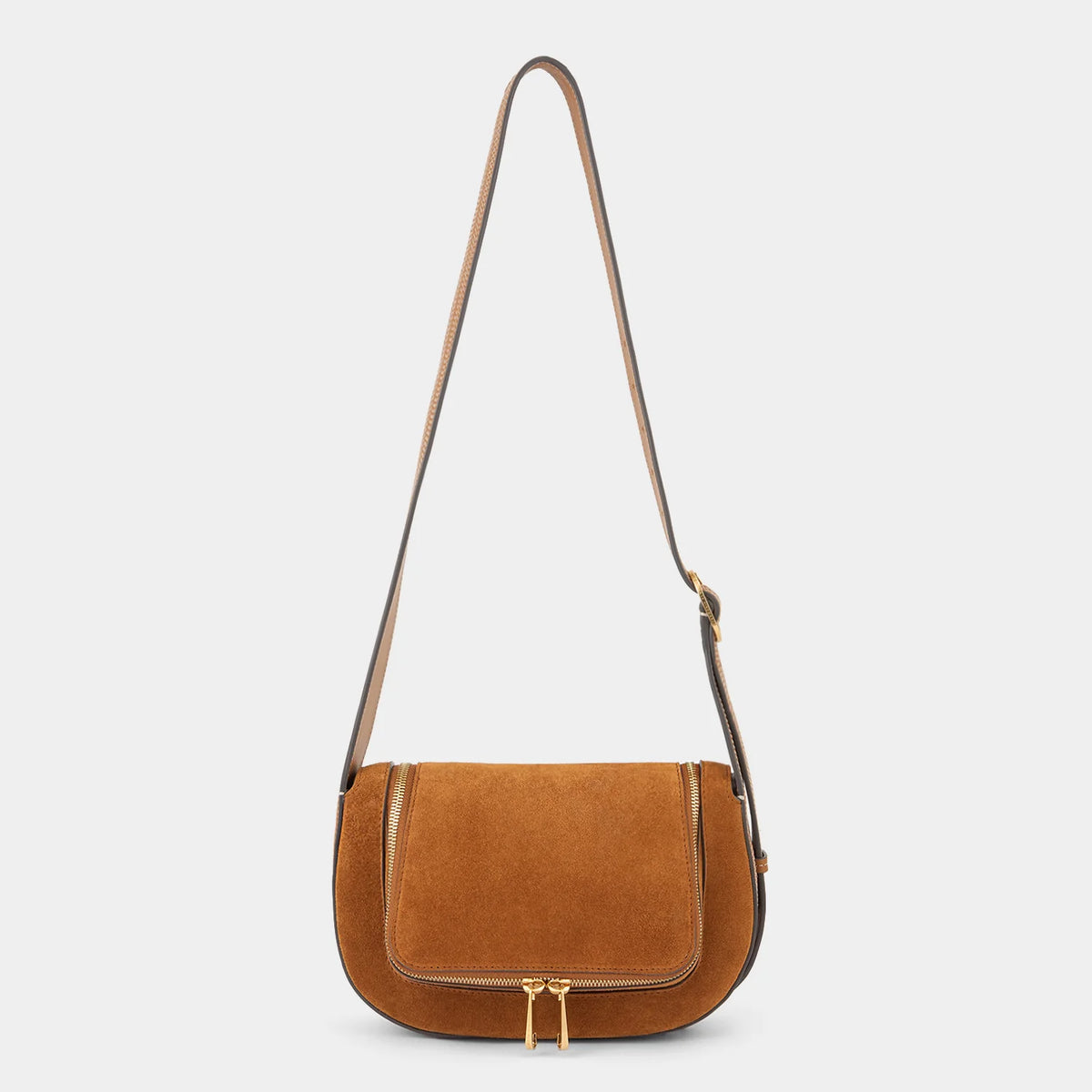 Anya Hindmarch Small Vere Crossbody Stitch in Manilla Suede