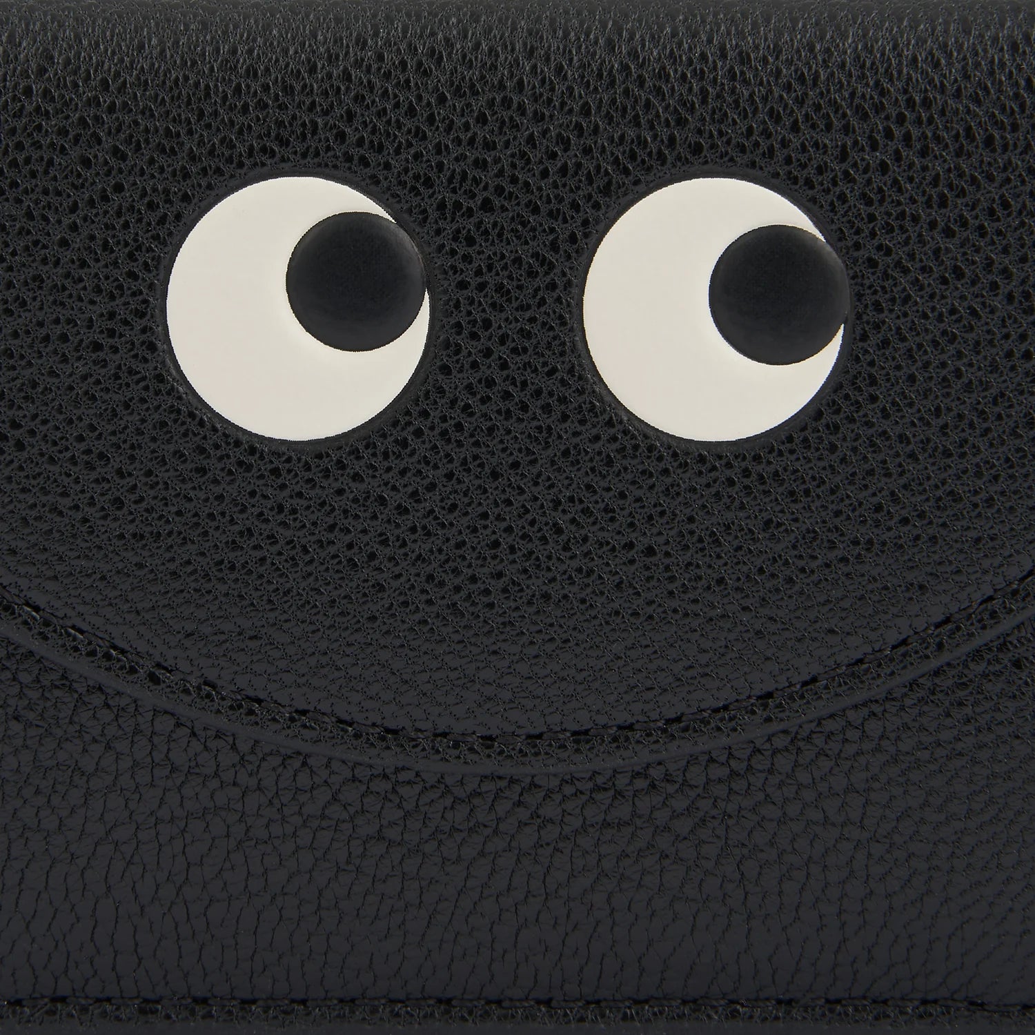 Anya Hindmarch Envelope Card Case Mag Safe in Black